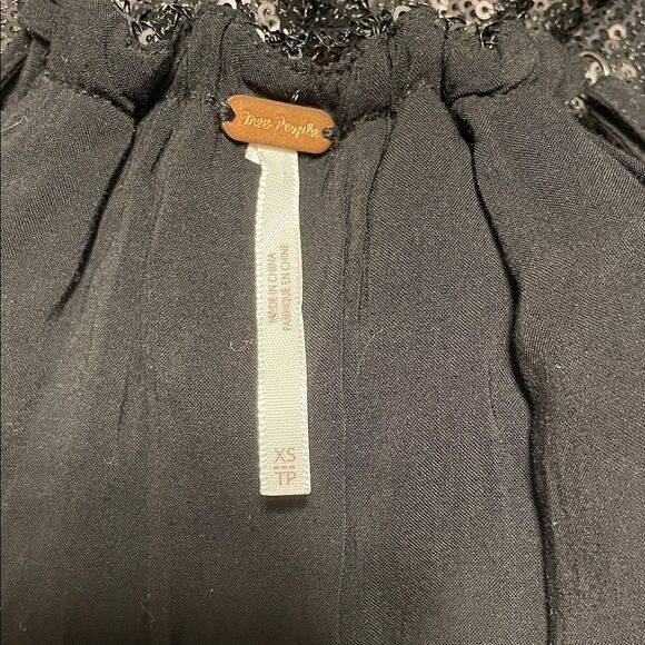 Free People All Over Sequin Jumpsuit in Black XS - Picture 5 of 9